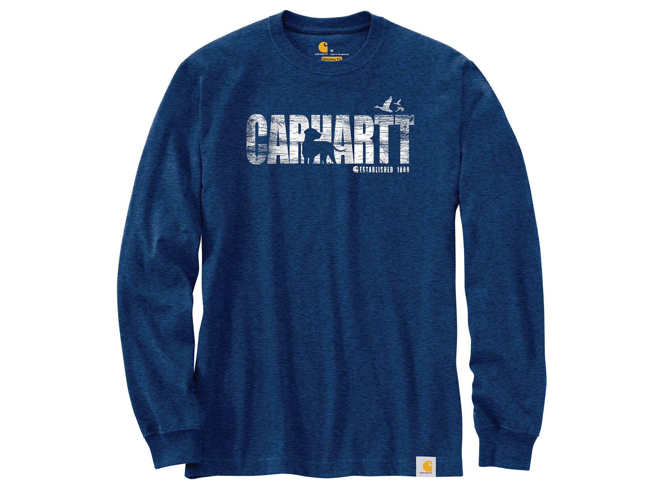 Carhartt Men's Workwear Dog Graphic T-Shirt Long Sleeve
