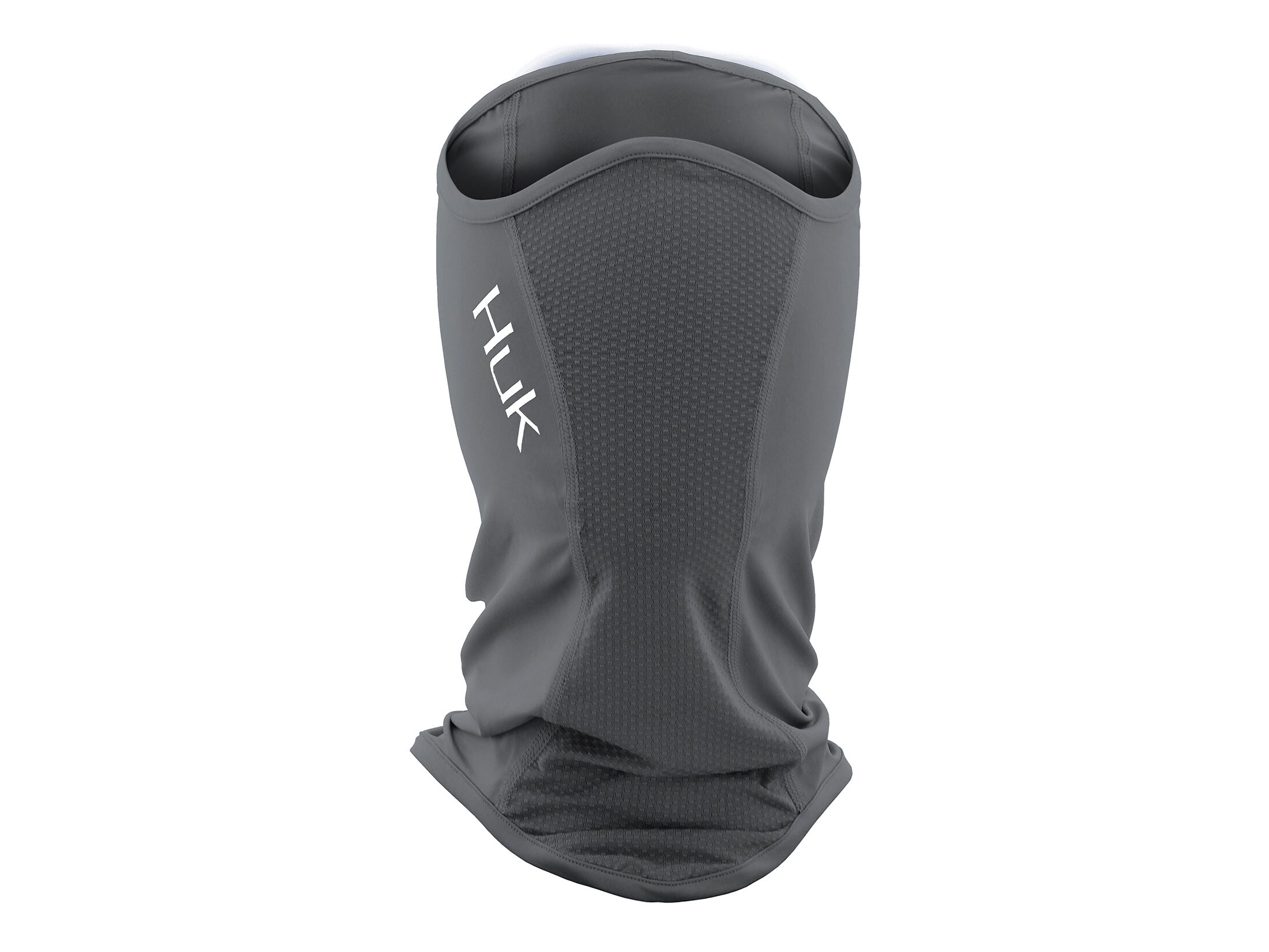 Huk Trophy Neck Gaiter Polyester Charcoal Gray