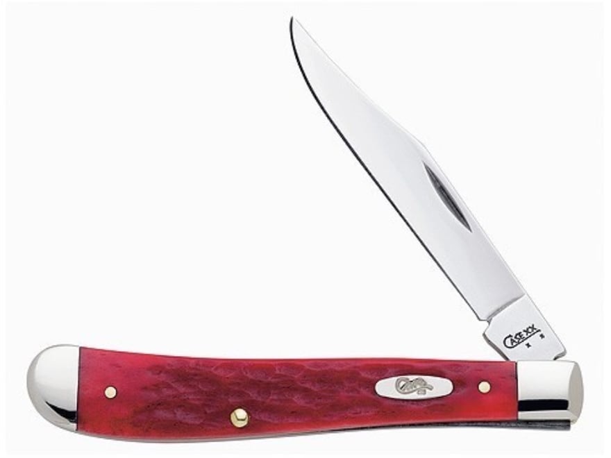 Case Slimline Trapper Folding Knife 3.25 Clip Point Chrome Vanadium