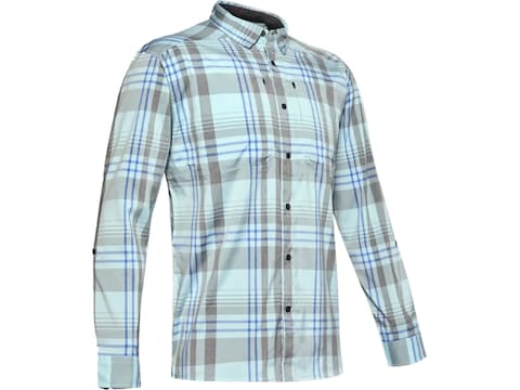 under armour men's plaid shirt