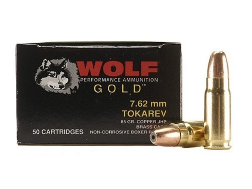 7.62x25mm Tokarev Ammo
