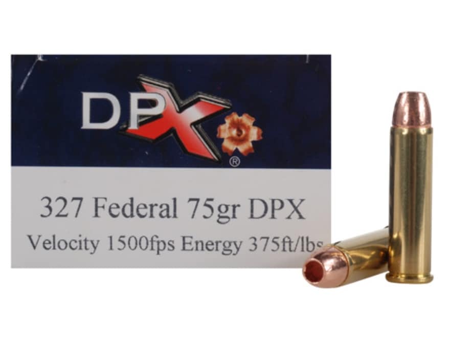 Cor-Bon DPX Ammo 327 Federal Mag 75 Grain Barnes XPB Hollow Point