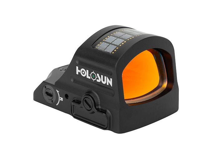 Holosun HE407C-GR-X2 Elite Reflex Red Dot Sight 1x Green 2 MOA Dot Reticle Solar/Battery Powered Matte Black