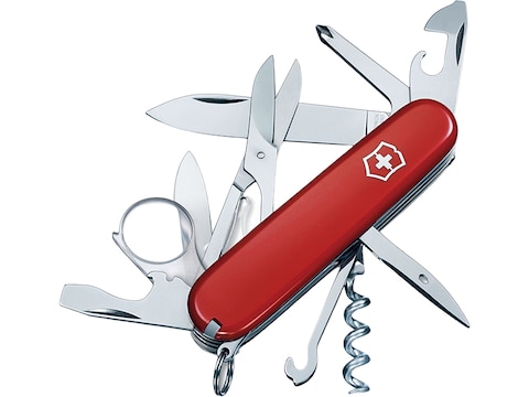 Victorinox Swiss Army Explorer Folding Pocket Knife 16 Function SS