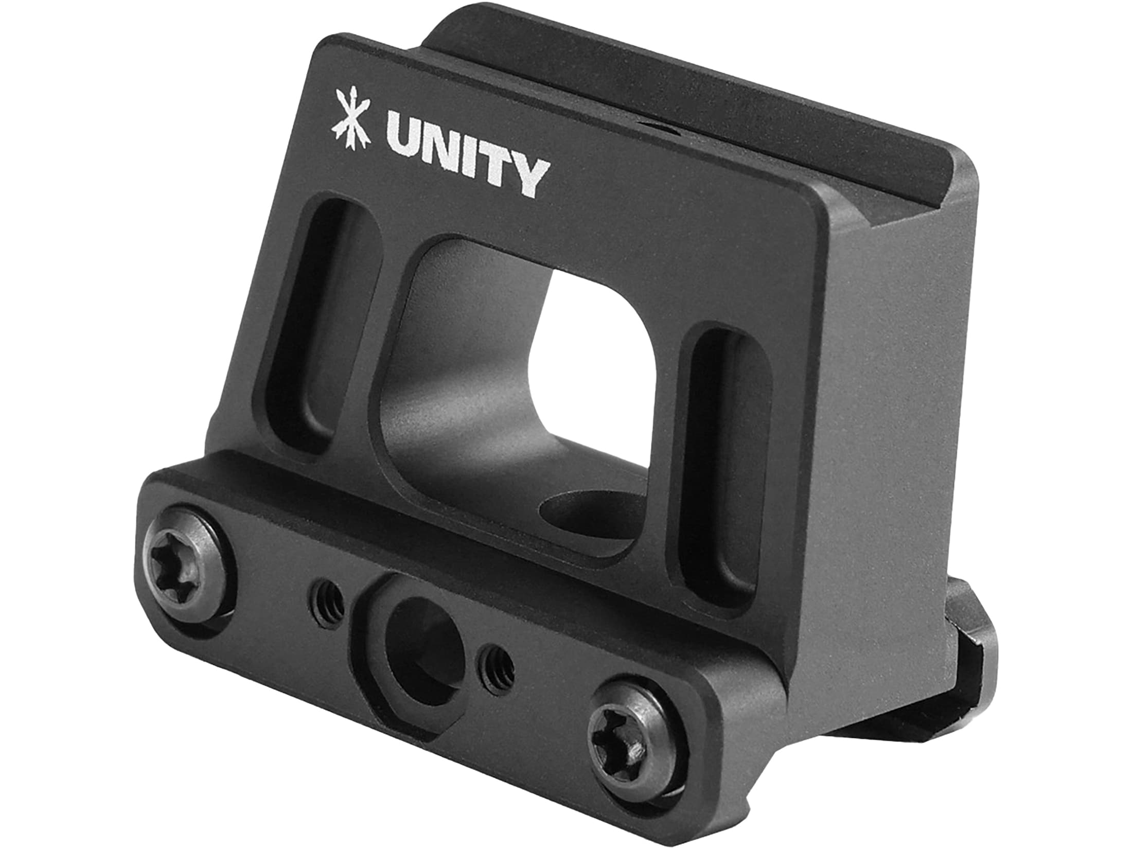 Unity Tactical FAST Riser Mount Primary Arms Micro Magnifier Black