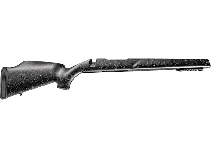 Christensen Arms Traverse Monte Carlo Stock for Remington 700 Short Action Black with Gray Webbing