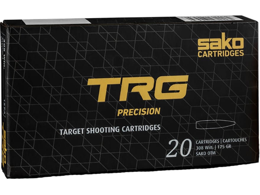 Sako TRG Precision Ammunition 6.5 Creedmoor 136 Grain Hollow Point