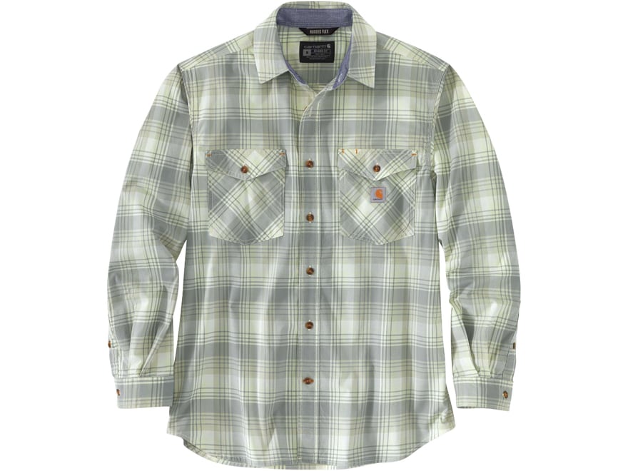 Carhartt Men's Rugged Flex Relaxed Fit Lightweight Long Sleeve Plaid