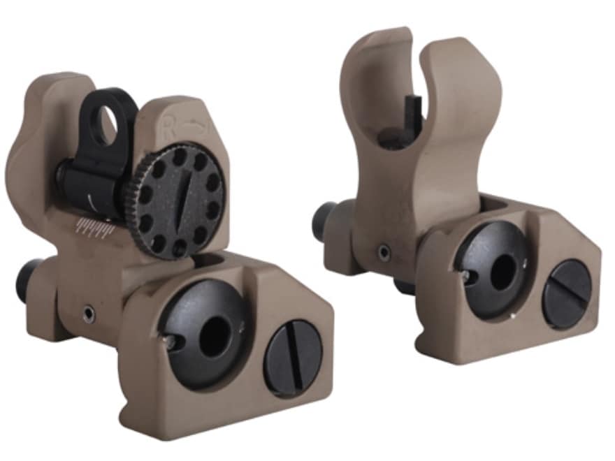 Troy Industries Micro FlipUp Battle Sight Set HKStyle Front