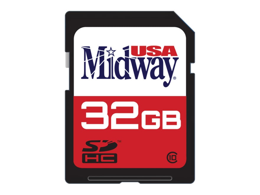 MidwayUSA SD Memory Card 32 GB