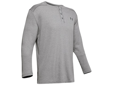 henley armour waffle ua sleeve under shirt outdoor poly cotton