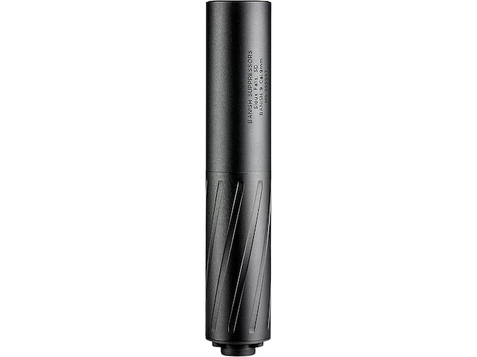 Banish 9 Suppressor with Piston Booster Cerakote Black