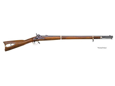 Traditions 1863 Zouave Musket Muzzleloading Rifle Kit 58 Caliber Percussion Rifled 33" ...