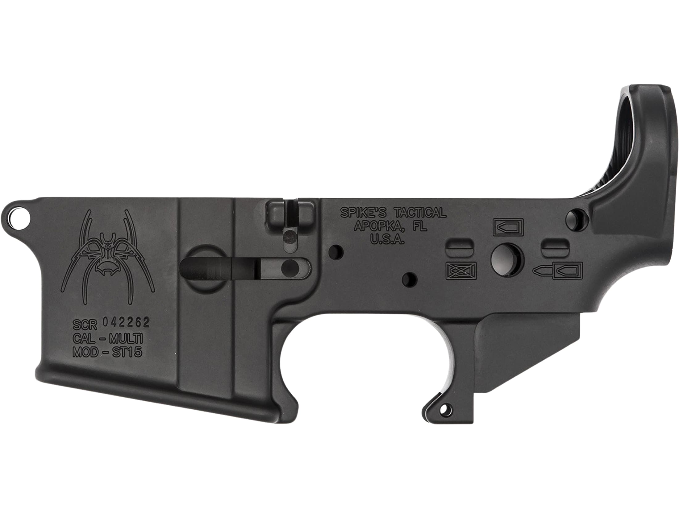 Spike's Tactical Spider AR-15 Stripped Lower Receiver