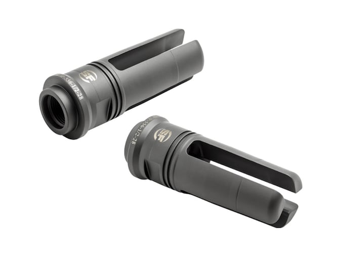 Surefire SOCOM 3-Prong Flash Hider Suppressor Mount AR-15 1/2"-28 Thread 5.56/223 Steel Matte