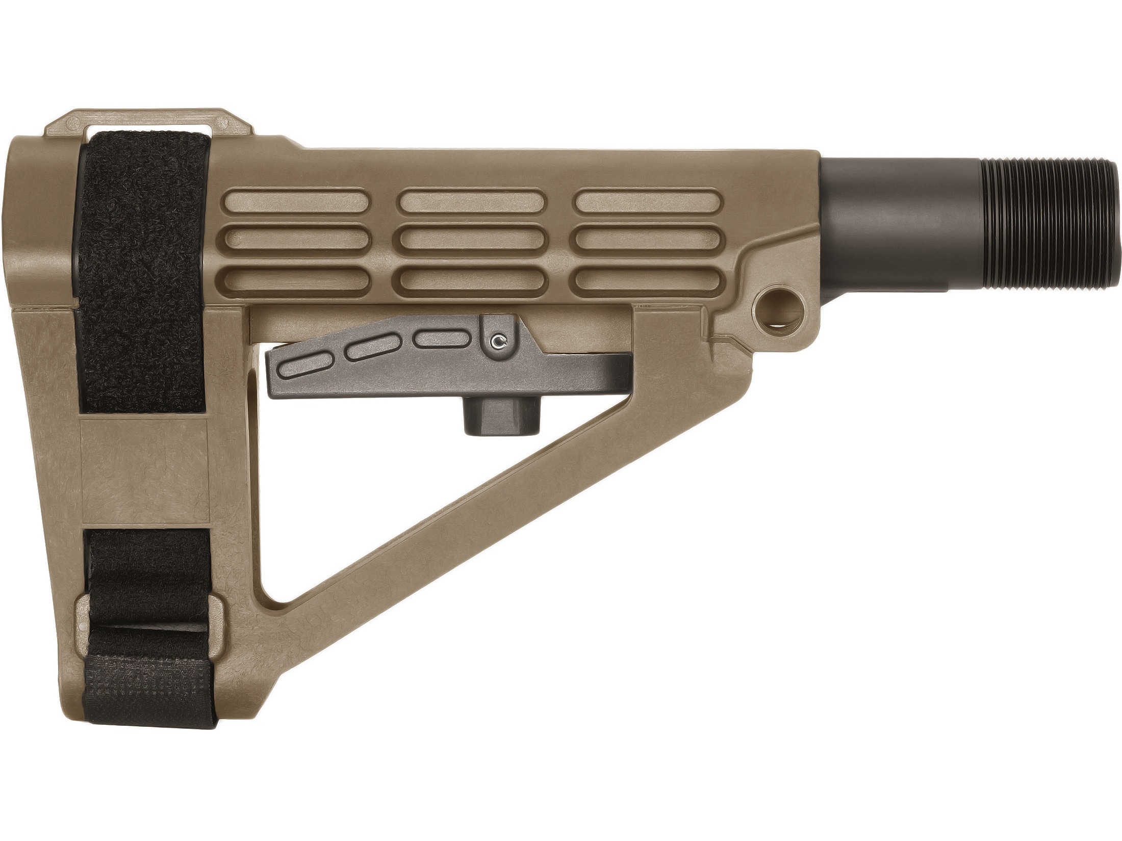 SB Tactical SBA4 Pistol Stabilizing Brace Collapsible AR-15 Flat Dark