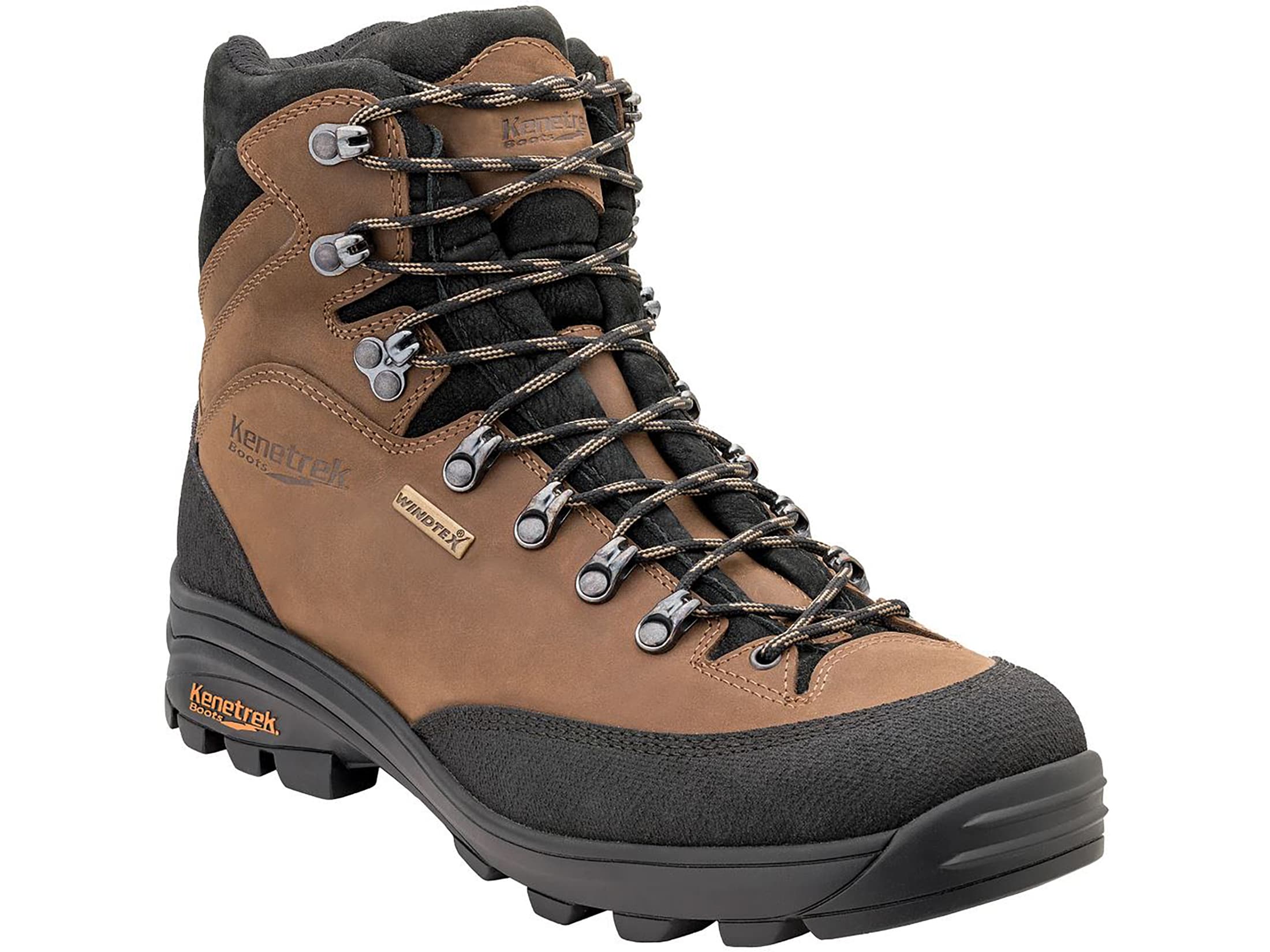 Kenetrek Sliderock Hiker Hiking Boots Leather Brown Men's 10 D