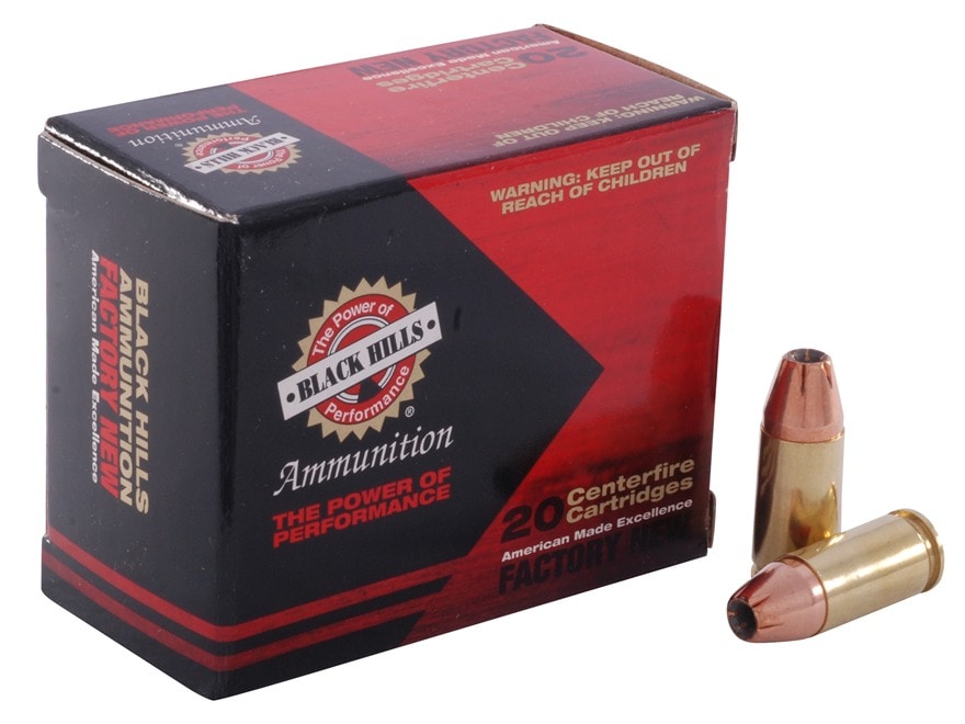 Black Hills 9mm Luger +P Ammo 124 Grain Jacketed Hollow Point Box of