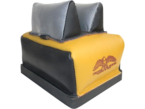 Protektor Flat Top Dr.Bumble Bee Super Slick Silver Mid-Ear Rear Shooting Rest Bag Leat...