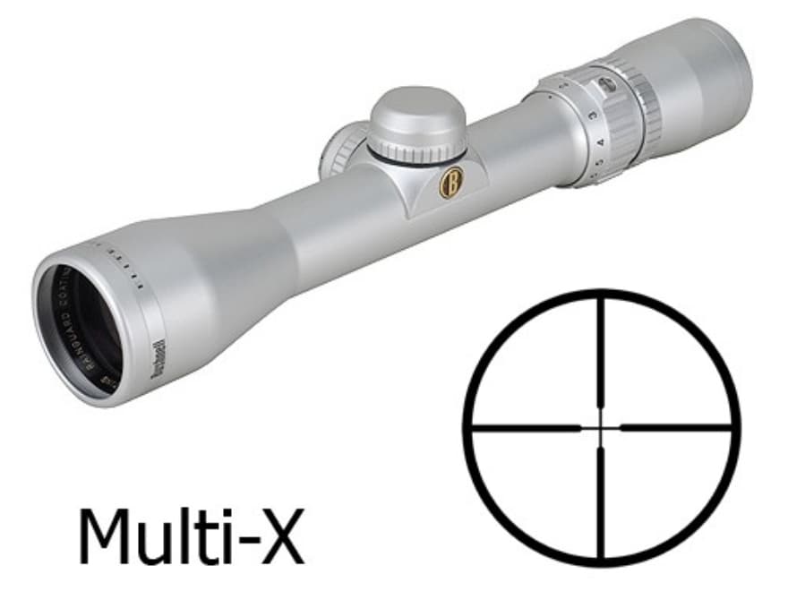 Bushnell Pistol Scope 2-6x 32mm Multi-X Reticle Silver