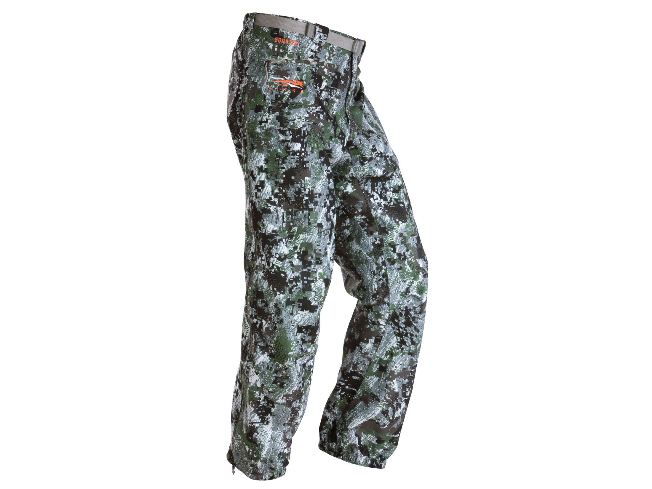 Sitka Gear Men's Downpour Tall Rain Pants Polyester Gore Optifade