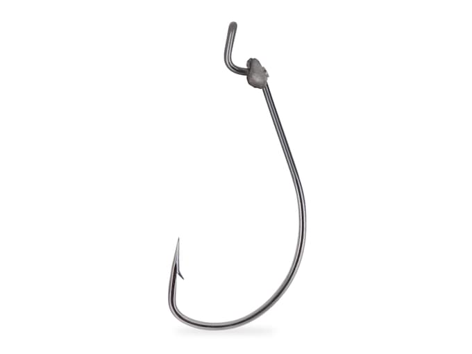 Mustad KVD Grip-Pin 2X Hook #1/0 Black Nickel 5PK