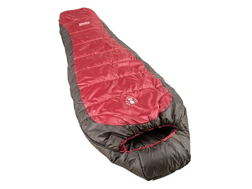 Coleman Taos 25 Degree Mummy Sleeping Bag 32 x 82 Polyester