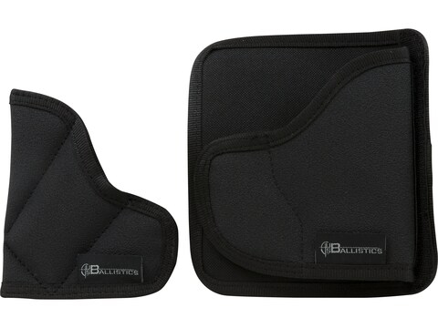 U.S. Ballistics Pocket Holster Ambidextrous with Magazine Pouch Glock 43, Kahr PM9, Rug...