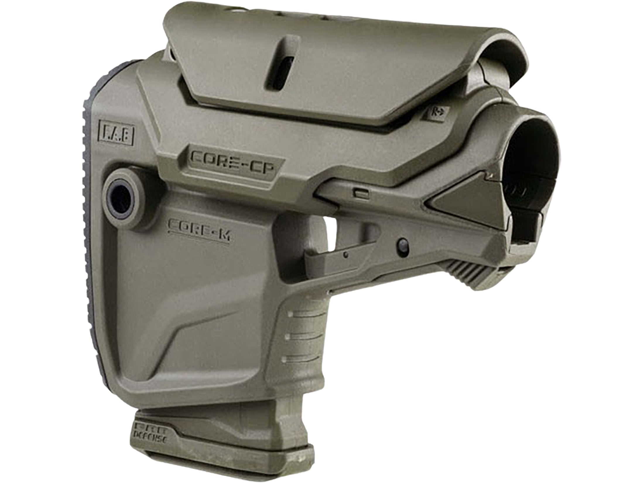 FAB Defense Stock GL Core Mag AR-15 with Built in Mag Carrier and Cheek Rest