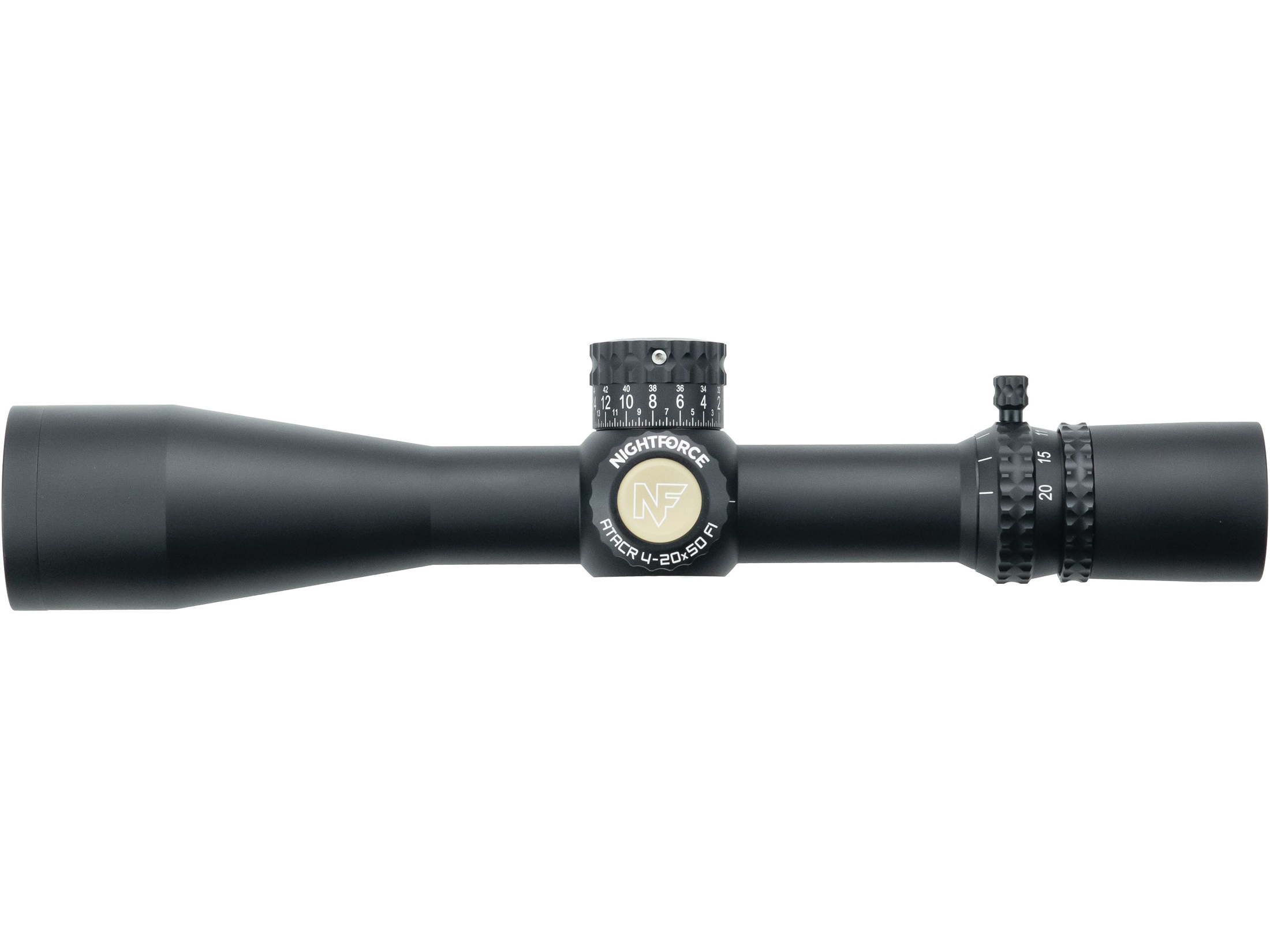 Nightforce ATACR F1 Rifle Scope 34mm Tube 4-20x 50mm Illuminated Mil-XT Reticle Matte Black
