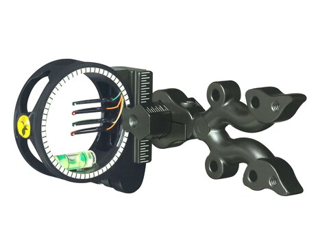 Trophy Ridge Outlaw 4-Pin Bow Sight Light .019 Pin Diameter Black