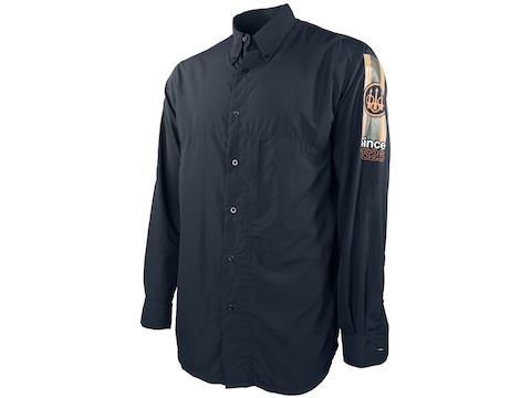 Beretta Men's Buzzi Shooting Long Sleeve Shirt Polyester