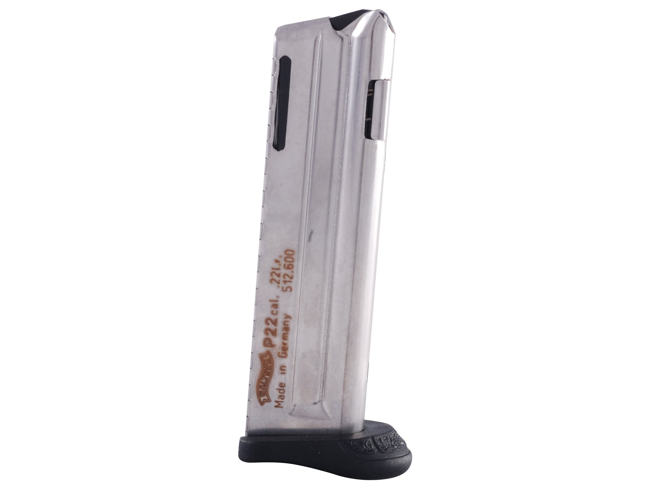 Walther Mag Walther P22 Q-Style 22 Long Rifle 10-Round Steel Nickel