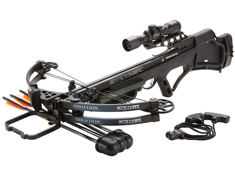 Stryker Solution Crossbow Package Multi-Reticle Scope Black