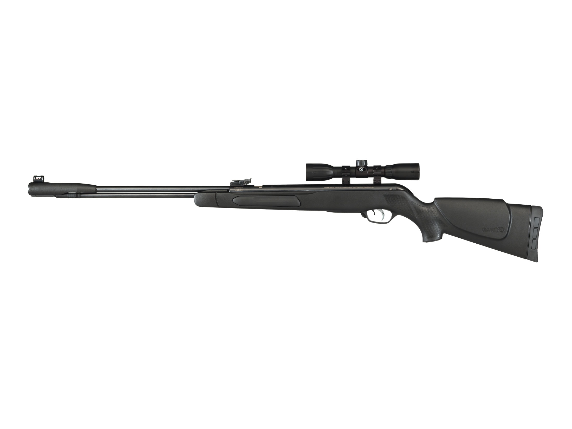 Gamo Accu177 Air Rifle 177 Cal Pellet Black Synthetic Stock Blue