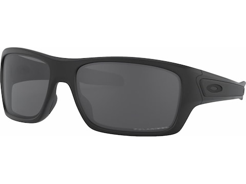 Oakley Turbine Polarized Sunglasses Matte Black Frame/Gray Lens