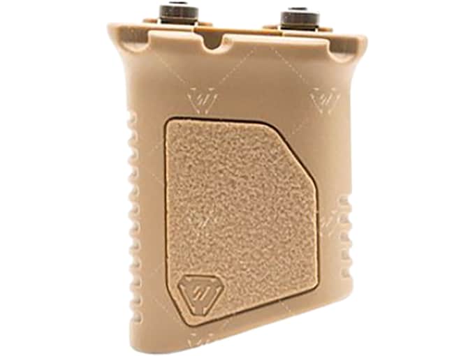 Strike Industries M-LOK Angled AR-15 Foregrip with Cable Management Short Flat Dark Earth