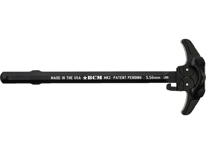 Bravo Company BCM MK2 AR-15 Ambidextrous Charging Handle Large Latch Black