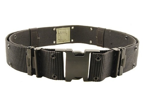 Bianchi M1020 Military Web Pistol Belt 2-1/4" Polymer Buckle Nylon Black