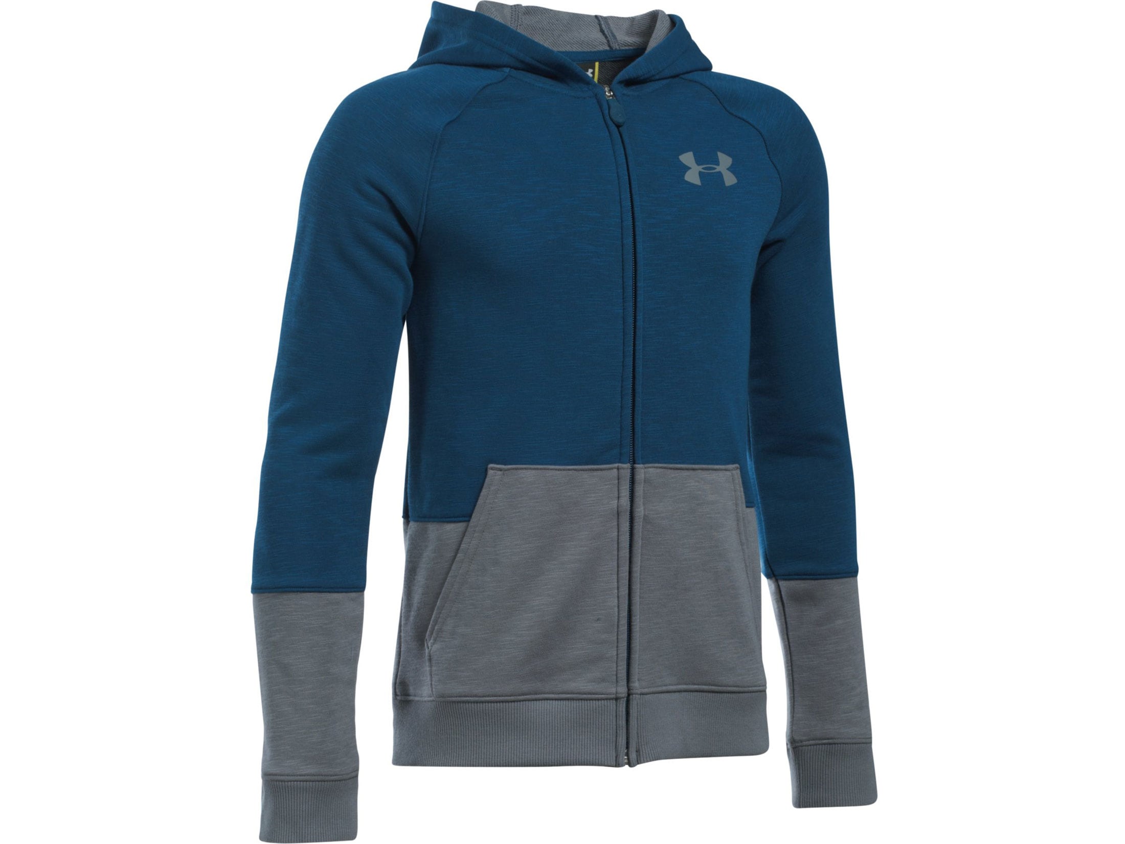 Under Armour Youth UA Sportstyle Full Zip Hoodie Polyester Blackout