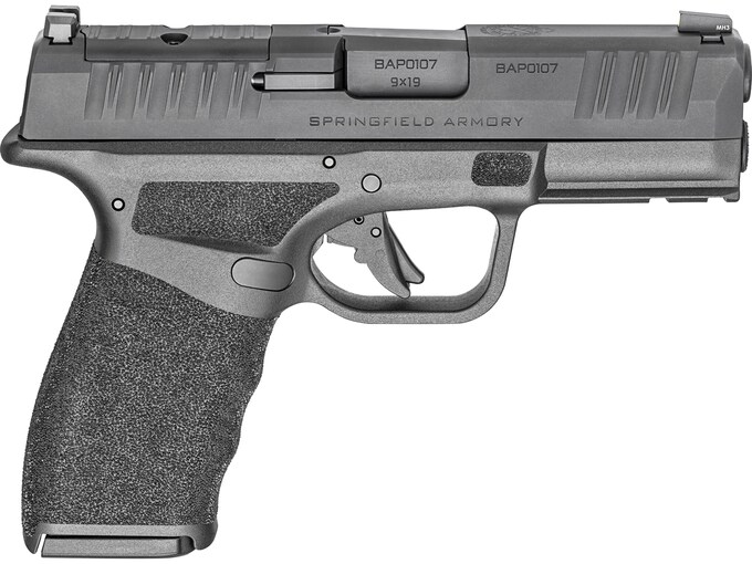 Springfield Armory Hellcat Pro OSP 9mm Luger Pistol 3.7" Barrel 17+1 Round Black Manual Safety