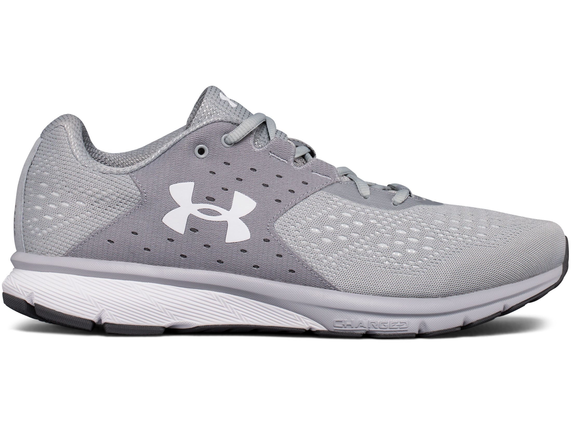 Under Armour UA Charged Rebel 4 Hiking Shoes Synthetic Overcast Gray