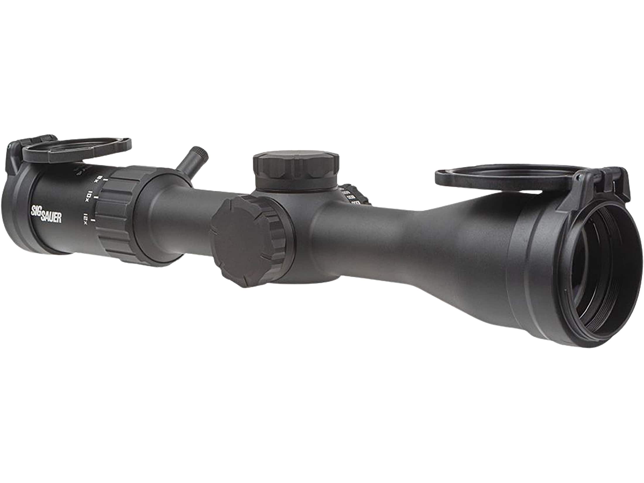 Sig Sauer Whiskey 4 Rifle Scope 3-12x 44mm Illuminated HellFire Quad Plex Reticle Matte Black