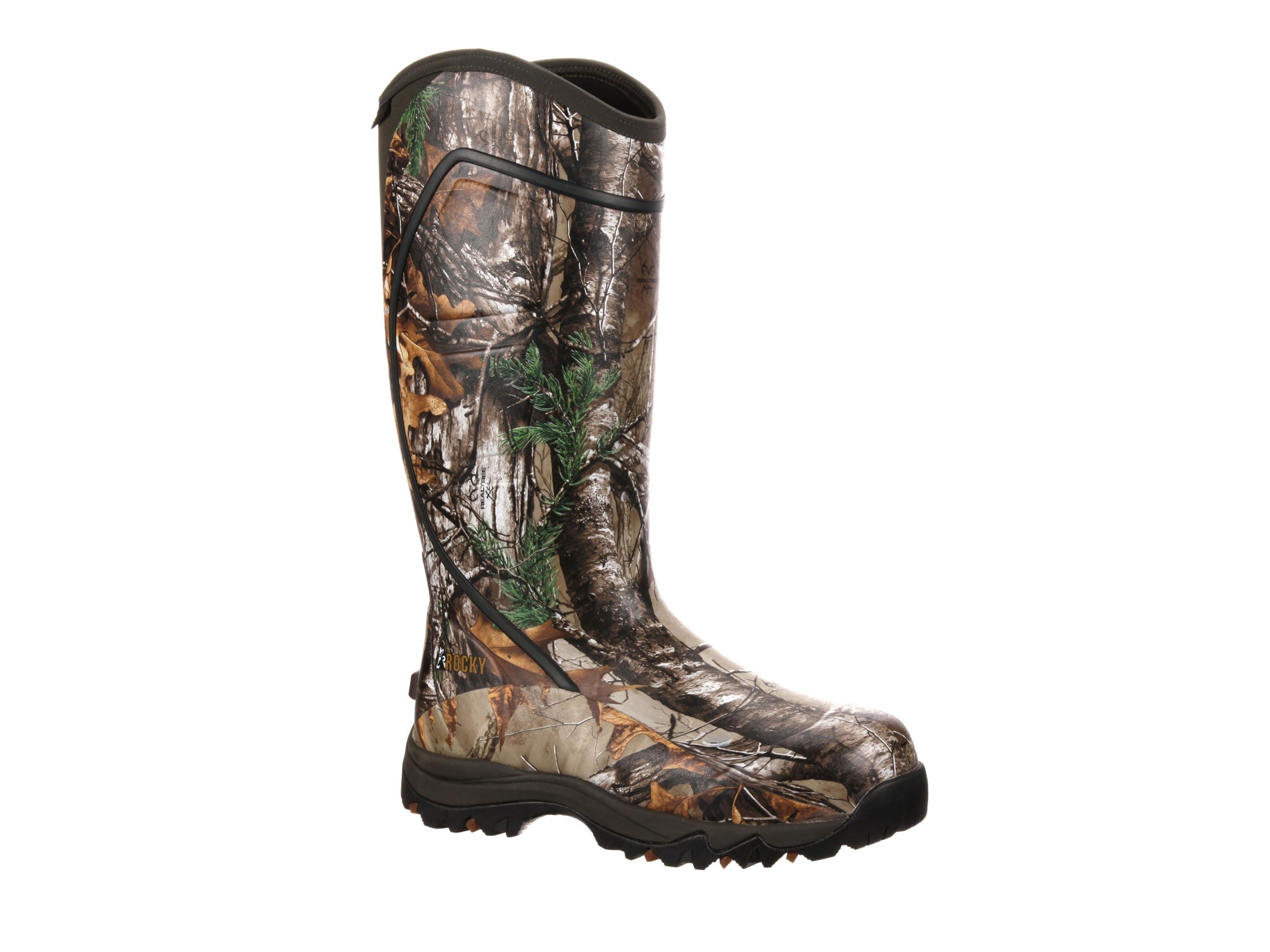 Rocky Core 16 Waterproof 1600 Gram Insulated Hunting Boots Rubber