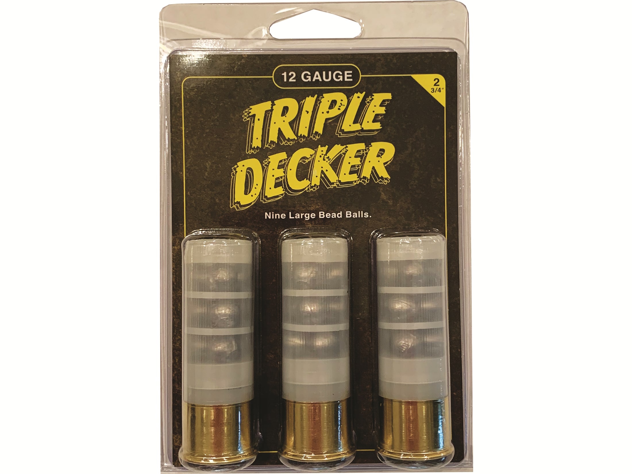 Reaper Defense Triple Decker Ammo 12 Ga 2-3/4 00 Buckshot 9 Pellets