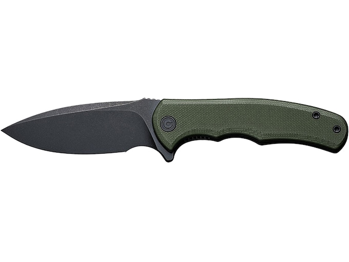 CIVIVI Mini Praxis Pocket Knife 2.98″ Drop Point D2 Black Stonewash Blade G-10 Handle OD Green