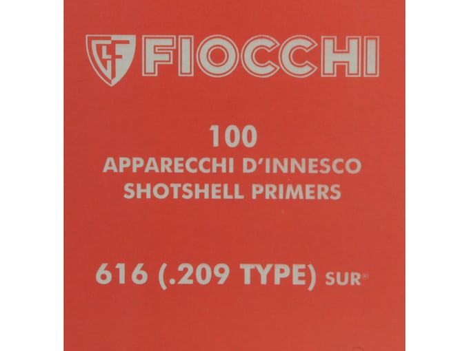 Best Fiocchi 209 Primers In Stock For Sale - Tactical World