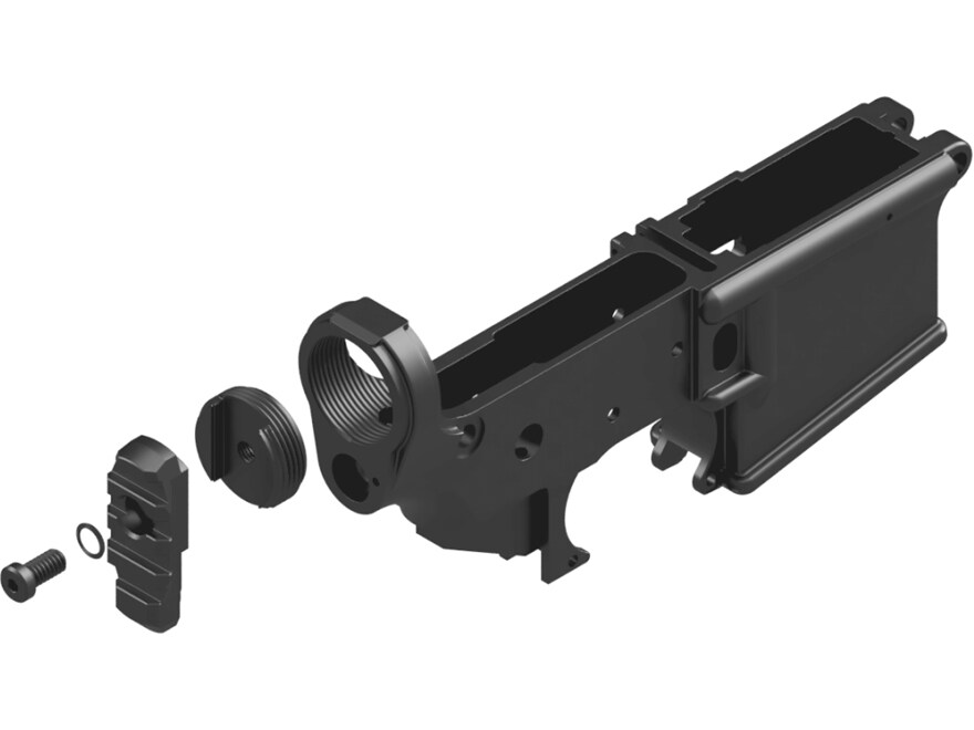 KNS AR-15 Buffer to Picatinny Rail Adapter Kit Flange.