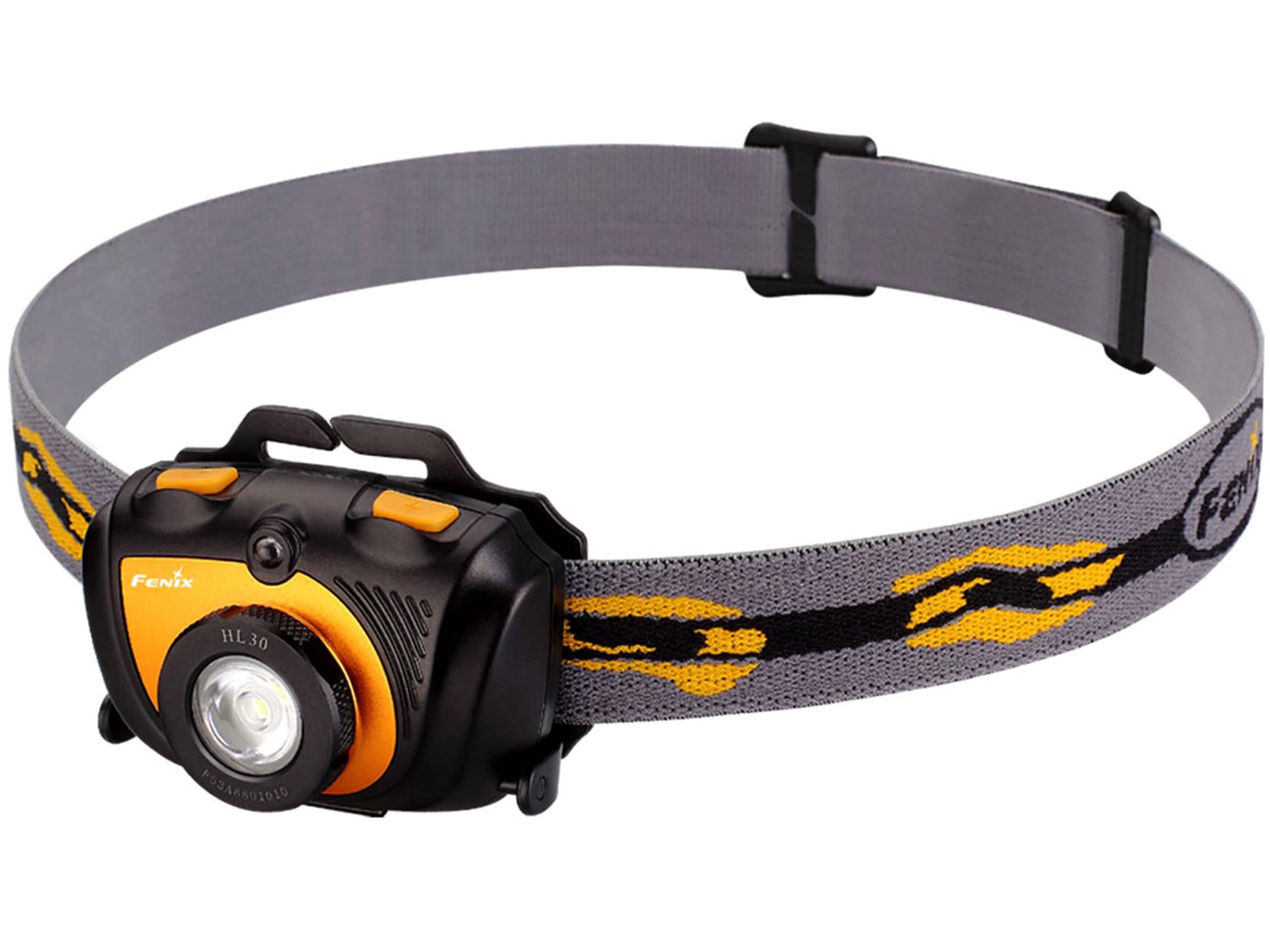 Fenix HL35 Headlamp LED 2 AA Batteries Aluminum Polymer Black