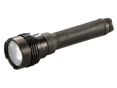 Streamlight ProTac HL 4 Flashlight LED with 4 CR123A Batteries Aluminum Black
